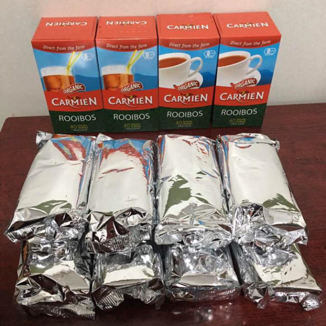【最安値】160袋 オーガニック ルイボスティー 賞味期限2021年11月 コスメ/美容のダイエット(ダイエット食品)の商品写真