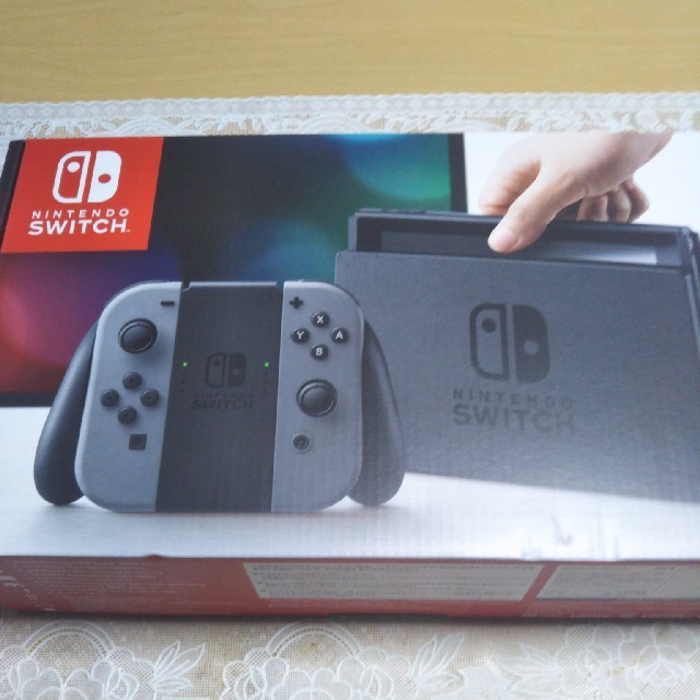 値下げ！ 新品未開封 Nintendo Switch グレー＆ネオンセットゲームソフト/ゲーム機本体