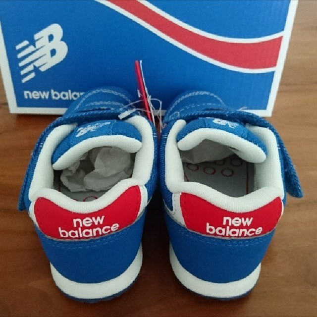 New Balance(ニューバランス)の15.5㎝ ニューバランス 996 ブルーデニム キッズ/ベビー/マタニティのキッズ靴/シューズ(15cm~)(スニーカー)の商品写真