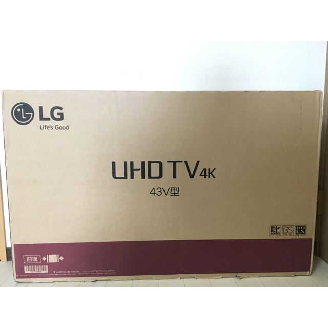 【お値下げ！】LG 4Kテレビ 43V型 43UJ6500 新品未開封