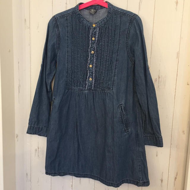 ZARA KIDS(ザラキッズ)のZARA kids デニムワンピース キッズ/ベビー/マタニティのキッズ服女の子用(90cm~)(ワンピース)の商品写真