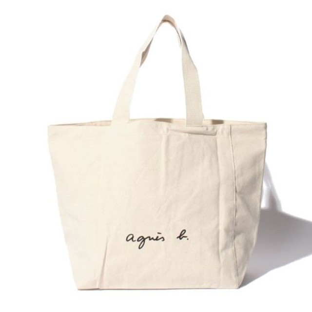agnes b.(アニエスベー)の新品 アニエスベー トートバッグ アイボリー 白 レディースのバッグ(トートバッグ)の商品写真