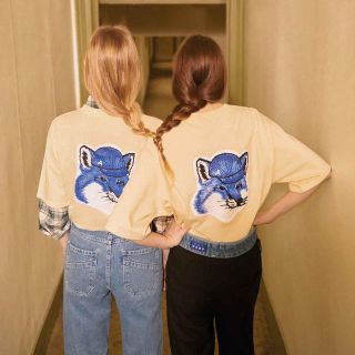 メゾンキツネ(MAISON KITSUNE')のADER error × MAISON KITSUNE コラボtee(Tシャツ/カットソー(半袖/袖なし))