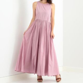 ビームス(BEAMS)の●新品未使用●BEAMS  MARIHA / 夏のレディ ソリッドドレス(ロングワンピース/マキシワンピース)