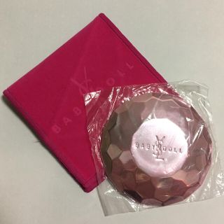 イヴサンローランボーテ(Yves Saint Laurent Beaute)のイヴサンローラン ベビードール 円形ミラー 未使用品(ミラー)