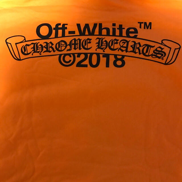 OFF-WHITE(オフホワイト)のクロムハーツ×オフホワイト chromhearts × offwhite XXL メンズのトップス(パーカー)の商品写真