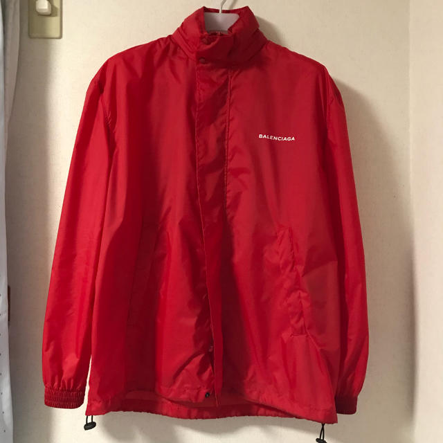 Balenciaga 17ss windbreaker red 登坂広臣着用