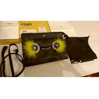 フェンディ(FENDI)のFENDIのモンスタークラッチバッグ(クラッチバッグ)