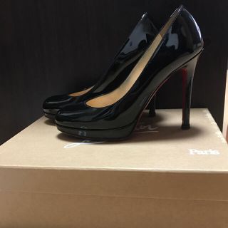 クリスチャンルブタン(Christian Louboutin)のクリスチャンルブタン パテントパンプス シンプル カーフ (ハイヒール/パンプス)