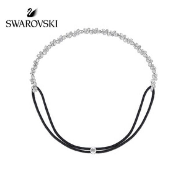 SWAROVSKI(スワロフスキー)の【お取り置き中】スワロフスキー□ヘッドアクセサリー□カチューム ハンドメイドのウェディング(ヘッドドレス/ドレス)の商品写真