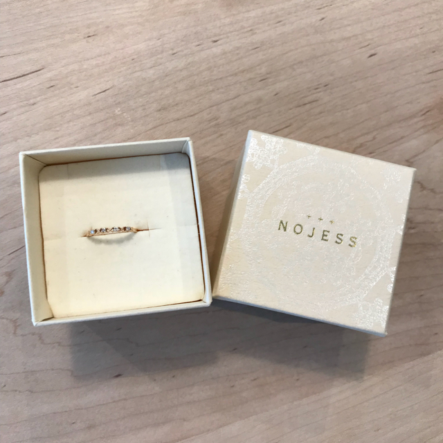 NOJESS(ノジェス)のNOJESS ノジェス  ピンキーリング K10 ダイヤ レディースのアクセサリー(リング(指輪))の商品写真