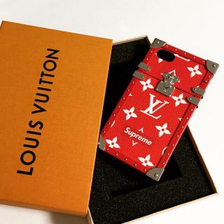 ルイヴィトン(LOUIS VUITTON)のsupreme×louisvuitton iPhoneケース(iPhoneケース)