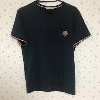 モンクレール(MONCLER)のモンクレール Tシャツ 紺 ネイビー(Tシャツ/カットソー(半袖/袖なし))