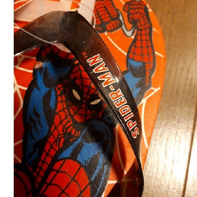 新品未使用　スパイダーマン　ビーチサンダル レディースの靴/シューズ(ビーチサンダル)の商品写真