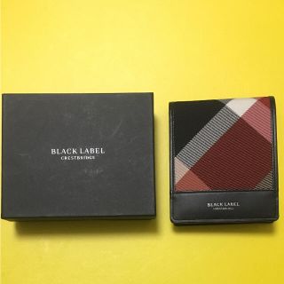 ブラックレーベルクレストブリッジ(BLACK LABEL CRESTBRIDGE)のクレストブリッジ ブラックレーベル 二つ折り財布 ウォレット 財布(折り財布)