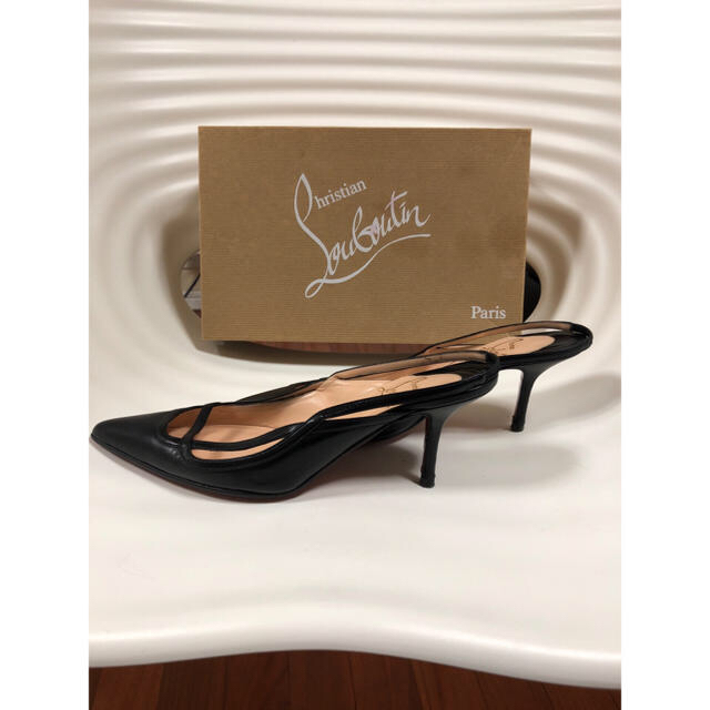 Christian Louboutin - クリスチャンルブタン 甲浅ストラップパンプス
