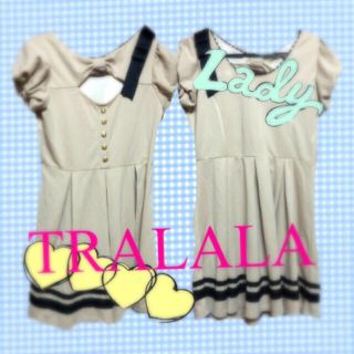 トゥララ(TRALALA)のTRALALAワンピース(ひざ丈ワンピース)