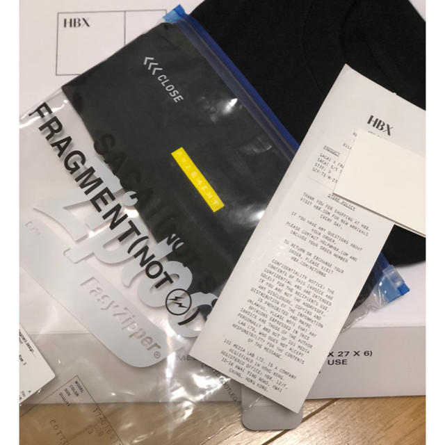 sacai(サカイ)のsacai×fragment design tee メンズのトップス(Tシャツ/カットソー(半袖/袖なし))の商品写真