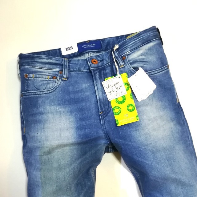 SCOTCH & SODA(スコッチアンドソーダ)のパリぴーさんセット専5/18 新品　SCOTCH&SODA  スキニーデニム　 メンズのパンツ(デニム/ジーンズ)の商品写真