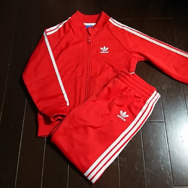 adidas(アディダス)のadidas セットアップジャージ キッズ/ベビー/マタニティのキッズ服男の子用(90cm~)(その他)の商品写真