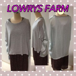 ローリーズファーム(LOWRYS FARM)のローリーズファーム 変形Tシャツ(11)(Tシャツ(半袖/袖なし))