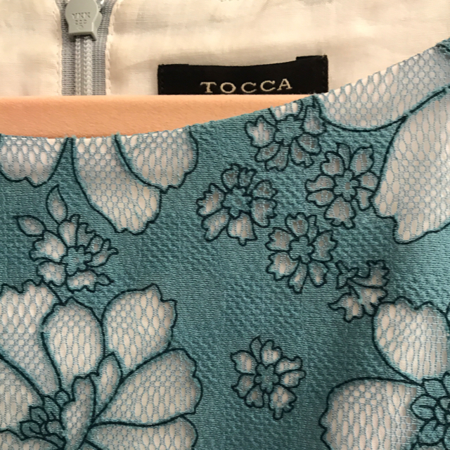 TOCCA レディース Tocca 花柄ワンピースグリーンサイズ0 ひざ丈ワンピース Tocca 花柄ワンピースグリーンサイズ0