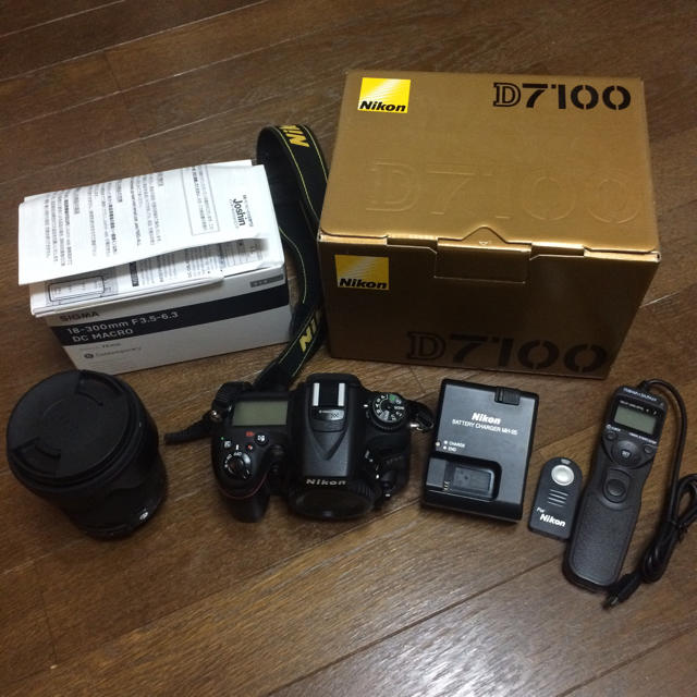 名入れ無料】 Nikon 18-300mm sigma + D7100 【美品】Nikon - デジタル