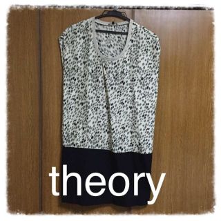 セオリー(theory)のゆかこ様専用theor柄ワンピース(ミニワンピース)