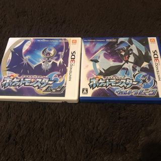 ニンテンドー3DS(ニンテンドー3DS)のyukina様専用★ ポケットモンスター ムーン&ウルトラムーン 2枚セット(家庭用ゲームソフト)