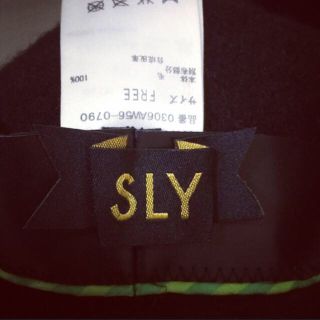 スライ(SLY)のSLY ベレー帽(ハンチング/ベレー帽)