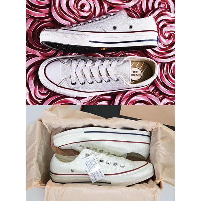 CONVERSE(コンバース)の2018SS コンバースアディクト チャックテイラー レザー ホワイト 24.5 レディースの靴/シューズ(スニーカー)の商品写真