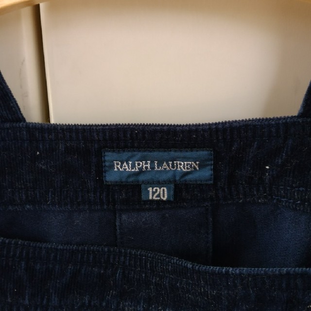 Ralph Lauren(ラルフローレン)のコーデュロイジャンパースカート キッズ/ベビー/マタニティのキッズ服女の子用(90cm~)(スカート)の商品写真