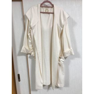 プロポーションボディドレッシング(PROPORTION BODY DRESSING)の未使用☆フードロングカーディガン☆プロポーションボディドレッシング(カーディガン)