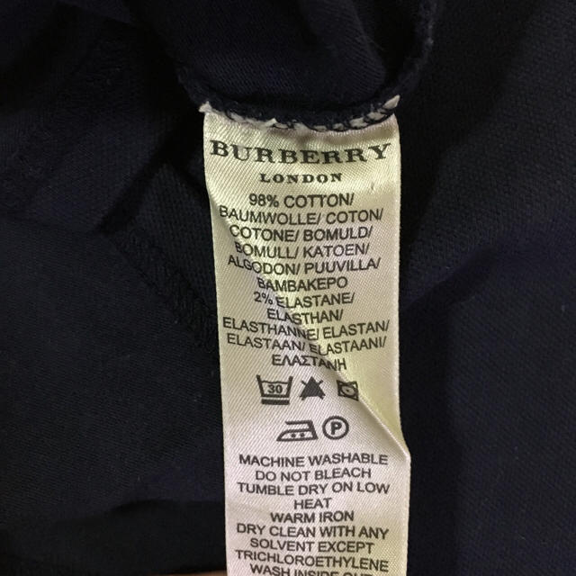 BURBERRY(バーバリー)の美品！バーバリーの半袖ポロシャツ レディースのトップス(ポロシャツ)の商品写真