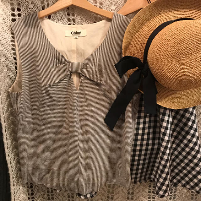 Chloe(クロエ)のvintage Chloé tops. レディースのトップス(シャツ/ブラウス(半袖/袖なし))の商品写真