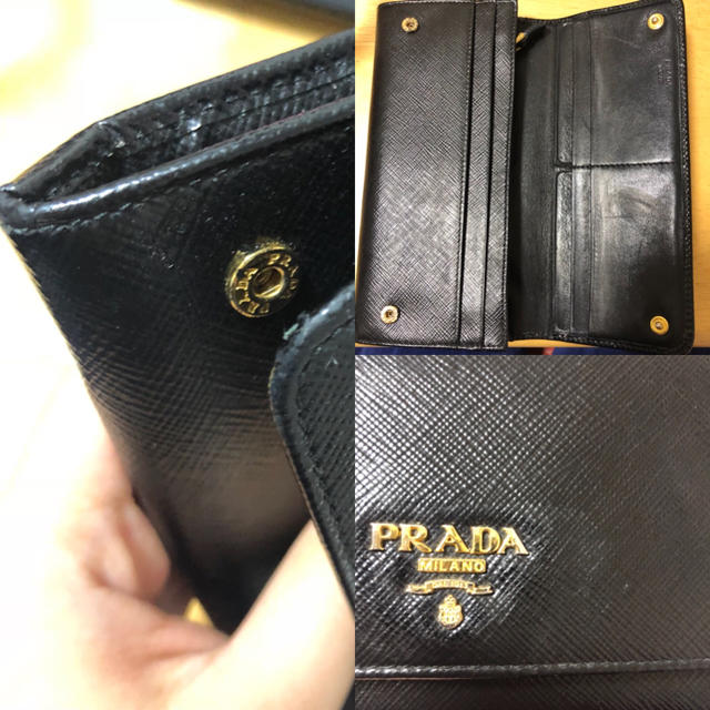 PRADA(プラダ)のPRADA 財布 美品 ≪正規品≫はるか様専用 レディースのファッション小物(財布)の商品写真