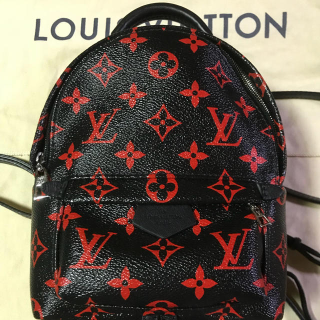 日本限定 VUITTON LOUIS - パームスプリングスバックパックmini ルイ