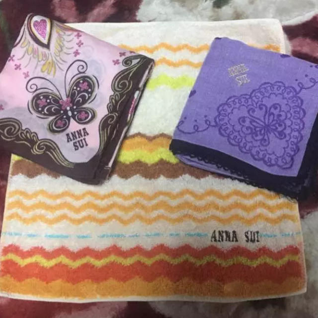 ANNA SUI(アナスイ)のANNA SUIハンカチ レディースのファッション小物(ハンカチ)の商品写真