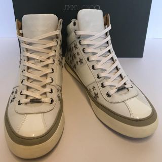 ジミーチュウ(JIMMY CHOO)のジミーチュウ スター スタッズ ハイカットスニーカー 最終価格！(スニーカー)