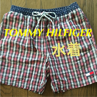 トミーヒルフィガー(TOMMY HILFIGER)のTOMMY HILFIGER パンツ ショート 水着 M インナー付き(ショートパンツ)