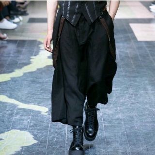 yohji yamamoto pour homme 16ss サスペンダーパンツ