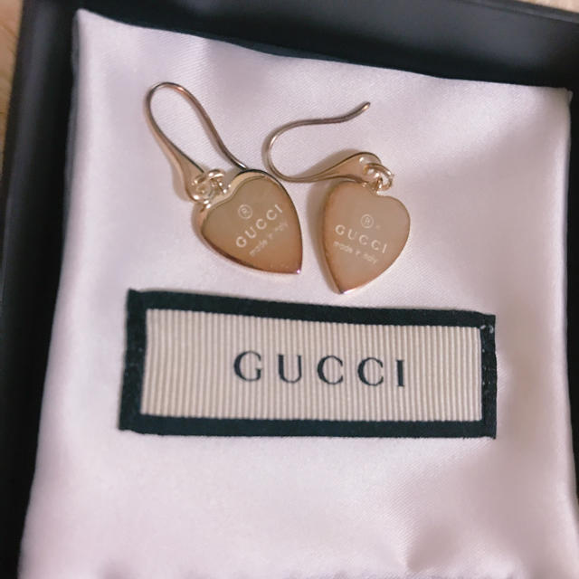 Gucci(グッチ)のGucci ハートピアス レディースのアクセサリー(ピアス)の商品写真