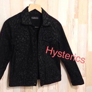 ヒステリックグラマー(HYSTERIC GLAMOUR)の美品 HYSTERICS レオパード柄 Gジャン(Gジャン/デニムジャケット)