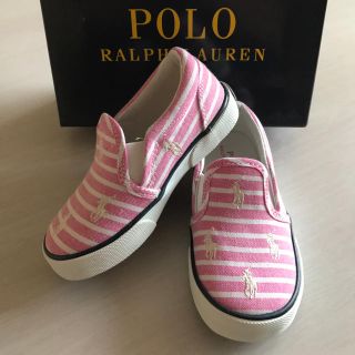 ポロラルフローレン(POLO RALPH LAUREN)の新品ポロラルフローレン ❤︎キッズスリッポン(スリッポン)