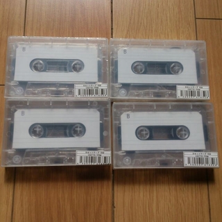 ■未使用品 カセットテープ 10分 4本セット(その他)