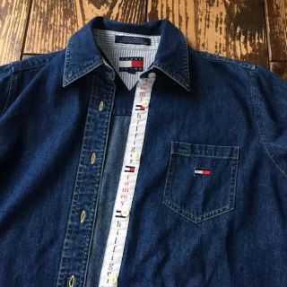 トミーヒルフィガー(TOMMY HILFIGER)の1990’s Tommy Hilfiger デニムシャツ(シャツ)