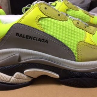 バレンシアガ(Balenciaga)の正規品 新品 41cm バレンシアガ トリプル s イエロー(スニーカー)