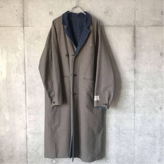 サンシー(SUNSEA)のsunsea Gun-club Reversible coat(チェスターコート)