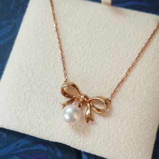 ミキモト(MIKIMOTO)の５月６日まで 未使用 ミキモト 一粒 パール ネックレス(ネックレス)