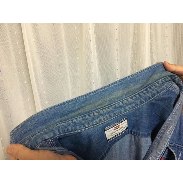 Levi's(リーバイス)の大きいサイズ レディース L デニムダンガリーシャツ Levi's レディースのトップス(シャツ/ブラウス(長袖/七分))の商品写真